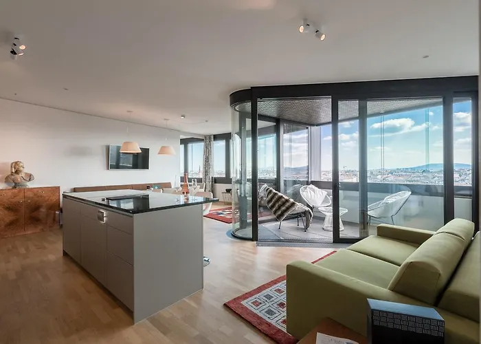 Apartment Skyflats - Rooftop Vienna